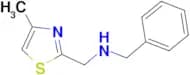 Benzyl-(4-methyl-thiazol-2-ylmethyl)-amine