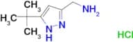 (3-(tert-Butyl)-1H-pyrazol-5-yl)methanamine hydrochloride