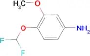 4-Difluoromethoxy-3-methoxy-phenylamine