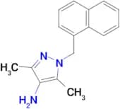 3,5-Dimethyl-1-naphthalen-1-ylmethyl-1 H -pyrazol-4-ylamine