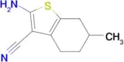 2-Amino-6-methyl-4,5,6,7-tetrahydro-benzo[ b ]thiophene-3-carbonitrile