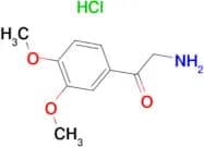 2-Amino-1-(3,4-dimethoxy-phenyl)-ethanone; hydrochloride