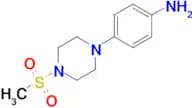 4-(4-Methanesulfonyl-piperazin-1-yl)-phenylamine