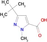 3-tert-Butyl-1-methyl-1H-pyrazole-5-carboxylic acid