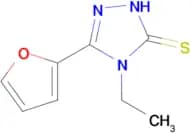 4-Ethyl-5-furan-2-yl-4 H -[1,2,4]triazole-3-thiol