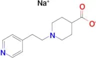 Sodium 1-[2-(pyridin-4-yl)ethyl]piperidine-4-carboxylate