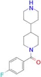 [4,4′]Bipiperidinyl-1-yl-(4-fluoro-phenyl)-methanone