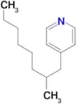 4-(2-Methyloctyl)pyridine