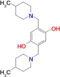 2,5-Bis[(4-methylpiperidin-1-yl)methyl]benzene-1,4-diol