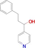 3-Phenyl-1-pyridin-4-yl-propan-1-ol
