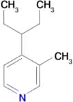 4-(1-Ethylpropyl)-3-methylpyridine