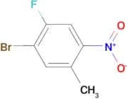 1-Bromo-2-fluoro-5-methyl-4-nitro-benzene