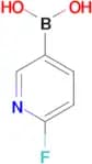 2-Fluoropyridine-5-boronic acid