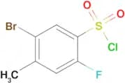 5-Bromo-2-fluoro-4-methylbenzenesulfonyl chloride