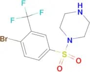 1-(4-Bromo-3-trifluoromethyl-benzenesulfonyl)-piperazine