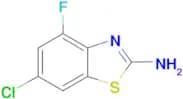 2-Amino-6-chloro-4-fluorobenzothiazole