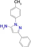 3-Phenyl-1-p-tolyl-1H-pyrazol-5-ylamine