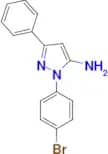 1-(4-Bromophenyl)-3-phenyl-1H-pyrazol-5-ylamine