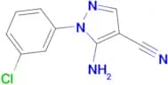 5-Amino-1-(3-chlorophenyl)-1H-pyrazole-4-carbonitrile