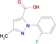 1-(2-Fluorophenyl)-3-methyl-1H-pyrazole5-carboxylic acid