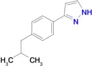 3-(4-Isobutylphenyl)-1H-pyrazole