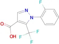 1-(2-Fluorophenyl)-5-(trifluoromethyl)-1H-pyrazole-4-carboxylic acid