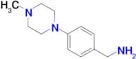 4-(4-Methylpiperazino)benzylamine