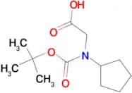 N-Boc-N-cyclopentyl-amino-acetic acid