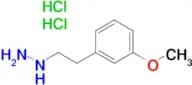 [2-(3-Methoxyphenyl)ethyl]hydrazine dihydrochloride