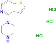 4-Piperazin-1-ylthieno[3,2-c]pyridine trihydrochloride