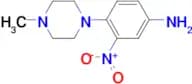 3-Nitro-4-(4-methylpiperazin-1-yl)aniline