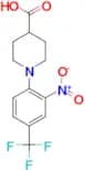 1-[2-Nitro-4-(trifluoromethyl)phenyl]piperidine-4-carboxylic acid