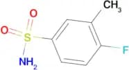 4-Fluoro-3-methylbenzenesulfonamide