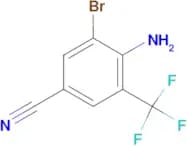 2-Bromo-4-cyano-6-(trifluoromethyl)aniline