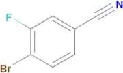 4-Bromo-3-fluorobenzonitrile