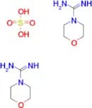 Morpholine-4-carboxamidine hemisulfate
