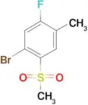 4-Bromo-2-fluoro-5-methylsulfonyltoluene