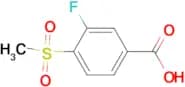 3-Fluoro-4-methylsulfonylbenzoic acid