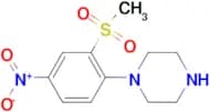 1-(2-Methylsulfonyl-4-nitrophenyl)piperazine
