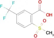 2-Methylsulfonyl-5-(trifluoromethyl)benzoic acid
