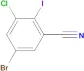 5-Bromo-3-chloro-2-iodobenzonitrile