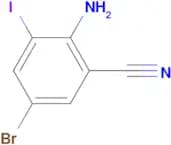 2-Amino-5-bromo-3-iodobenzonitrile