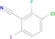 3-Chloro-2-fluoro-6-iodobenzonitrile