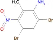 2-Amino-3,5-dibromo-6-nitrotoluene