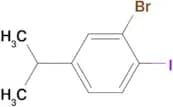 3-Bromo-4-iodoisopropylbenzene