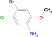 4-Bromo-3-chloro-6-methoxyaniline