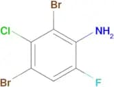2,4-Dibromo-3-chloro-6-fluoroaniline