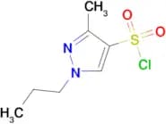 3-Methyl-1-propyl-1H-pyrazole-4-sulfonyl chloride