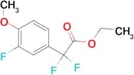 Ethyl-2,2-difluoro-2-(3-fluoro-4-methoxyphenyl)acetate