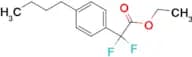 Ethyl-2,2-difluoro-2-(4-n-butylphenyl)acetate